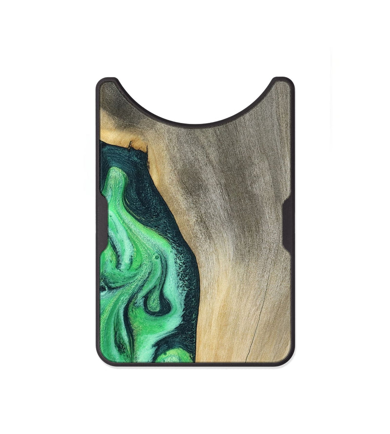 Alloy Wood Wallet - Amani (Green, 787230)