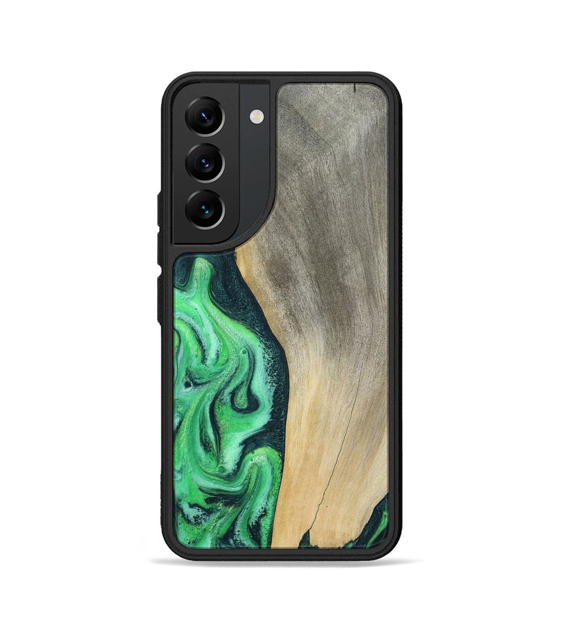 Galaxy S22 Wood Phone Case - Amani (Green, 787230)