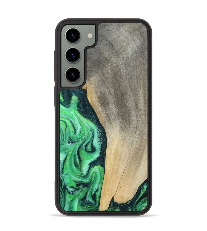 Galaxy S23 Plus Wood Phone Case - Amani (Green, 787230)