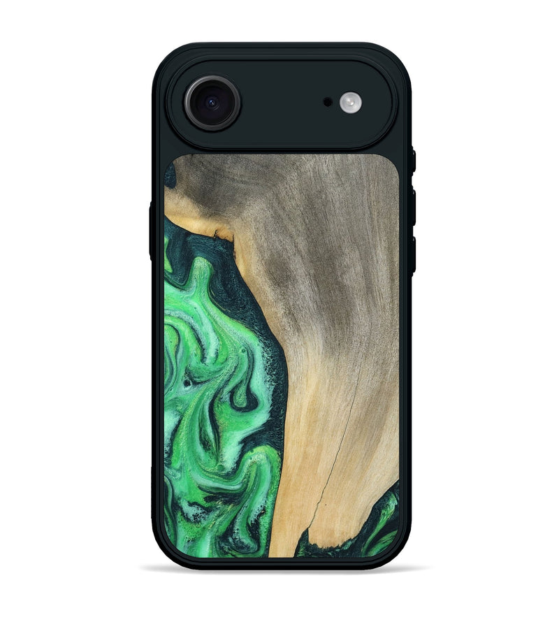 iPhone 17 Air Wood Phone Case - Amani (Green, 787230)
