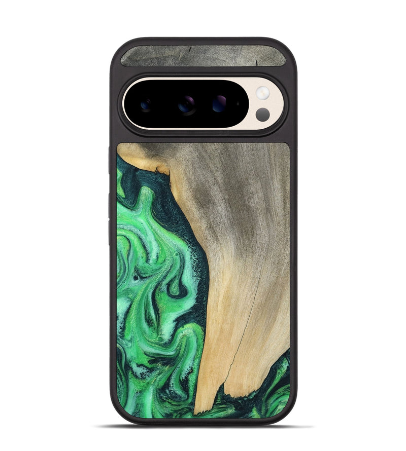 Pixel 10 Wood Phone Case - Amani (Green, 787230)