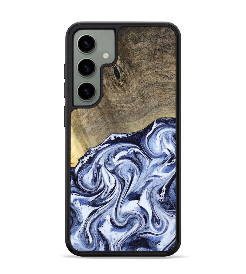 Galaxy S24 Plus Wood Phone Case - Nyasia (Blue, 787244)