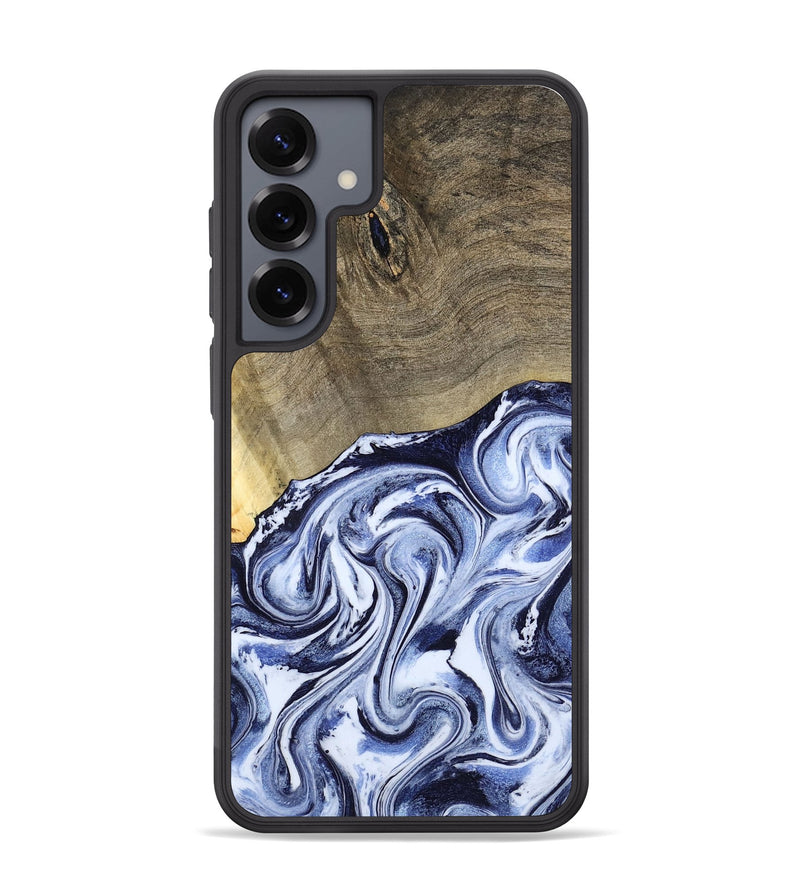 Galaxy S25 Plus Wood Phone Case - Nyasia (Blue, 787244)
