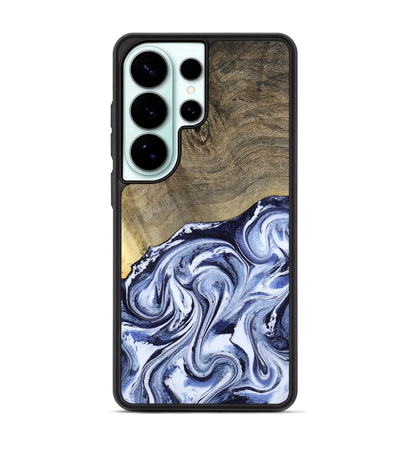 Galaxy S26 Ultra Wood Phone Case - Nyasia (Blue, 787244)