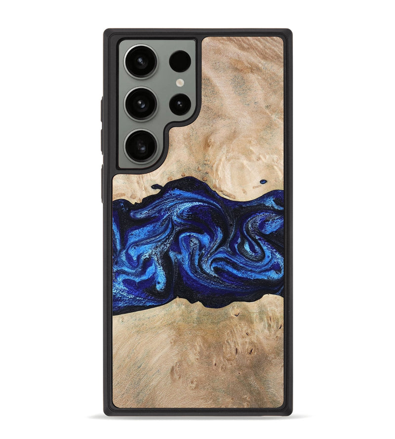 Galaxy S23 Ultra Wood Phone Case - Giselle (Blue, 787268)