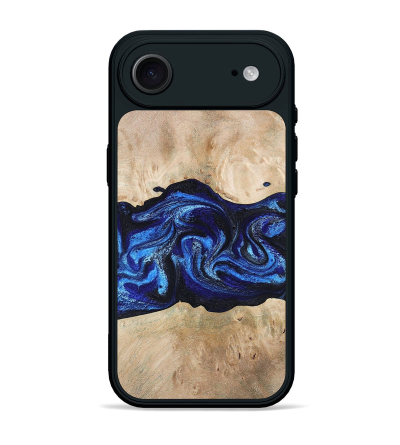 iPhone 17 Air Wood Phone Case - Giselle (Blue, 787268)