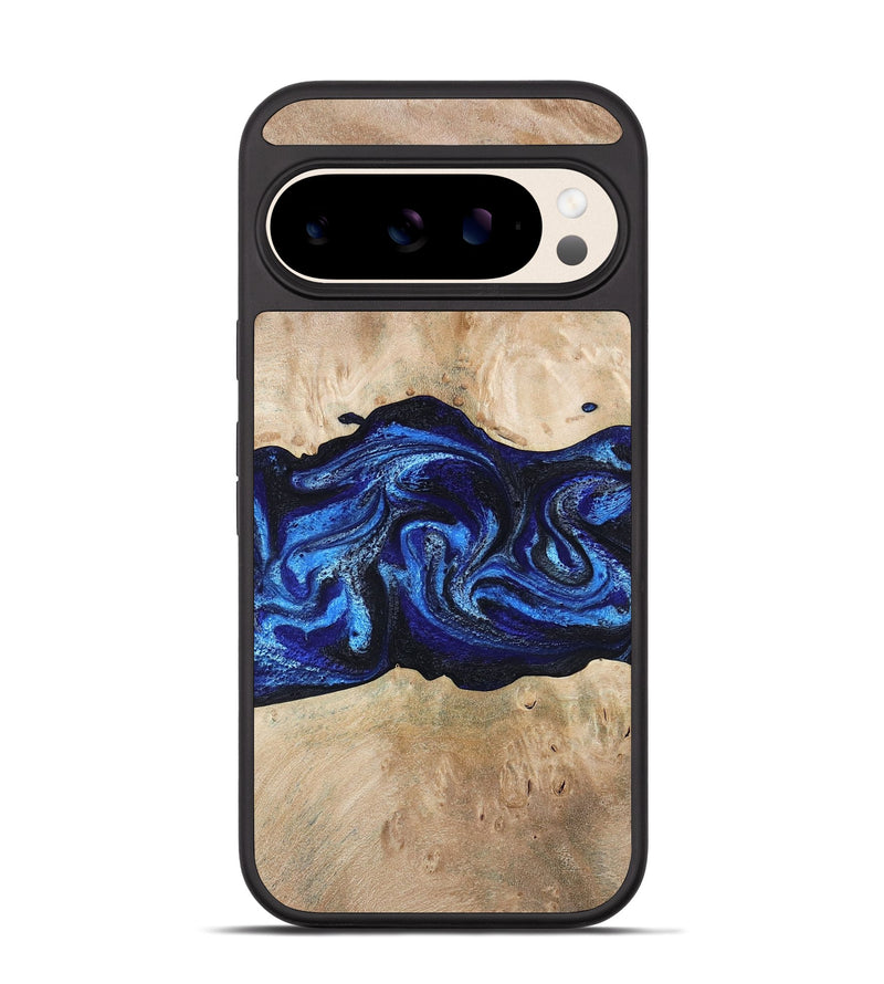 Pixel 10 Wood Phone Case - Giselle (Blue, 787268)