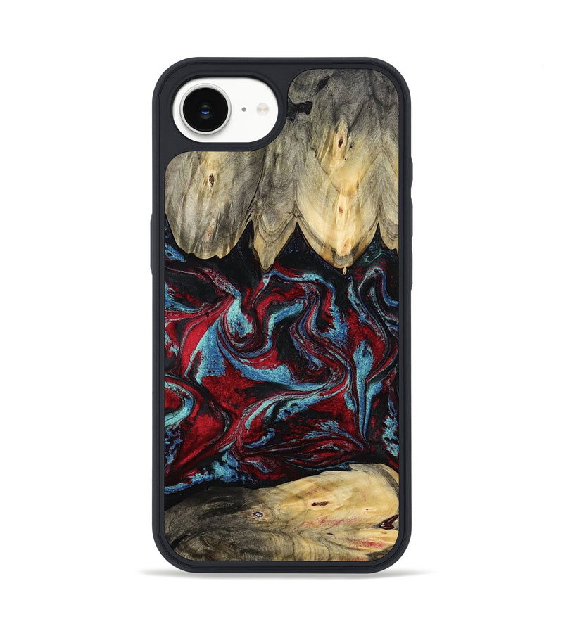 iPhone 16e Wood Phone Case - Allyson (Red, 787435)