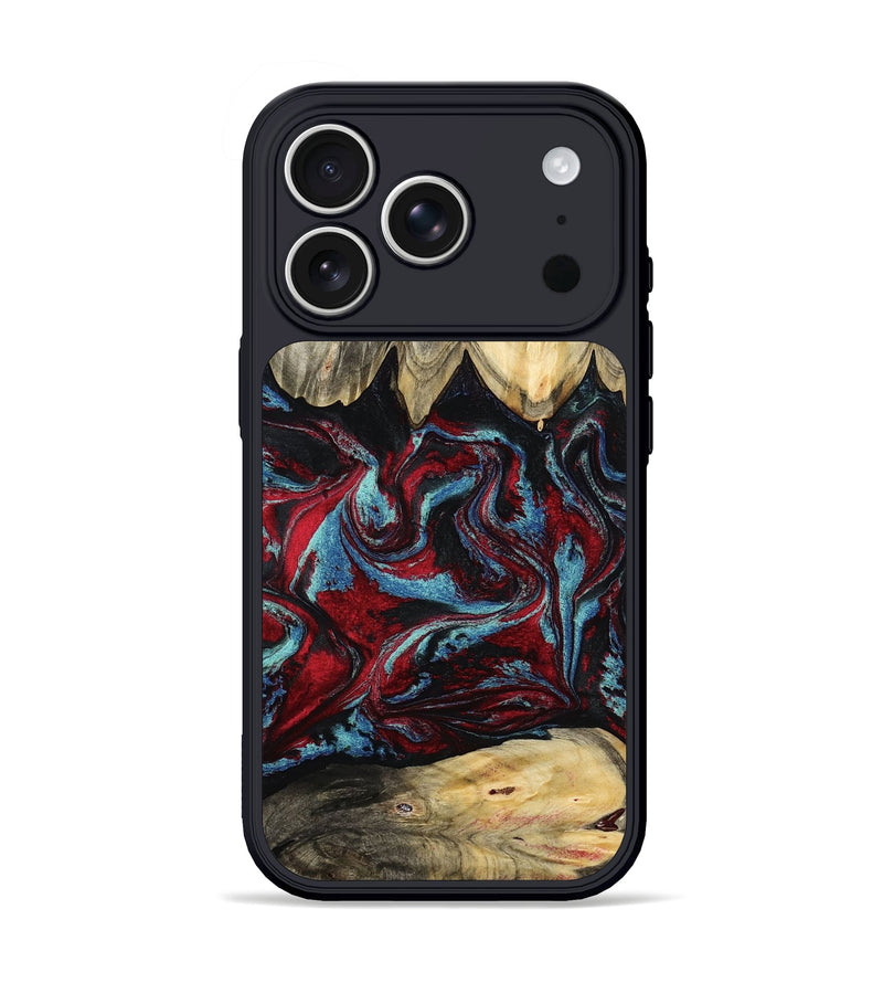 iPhone 17 Pro Wood Phone Case - Allyson (Red, 787435)