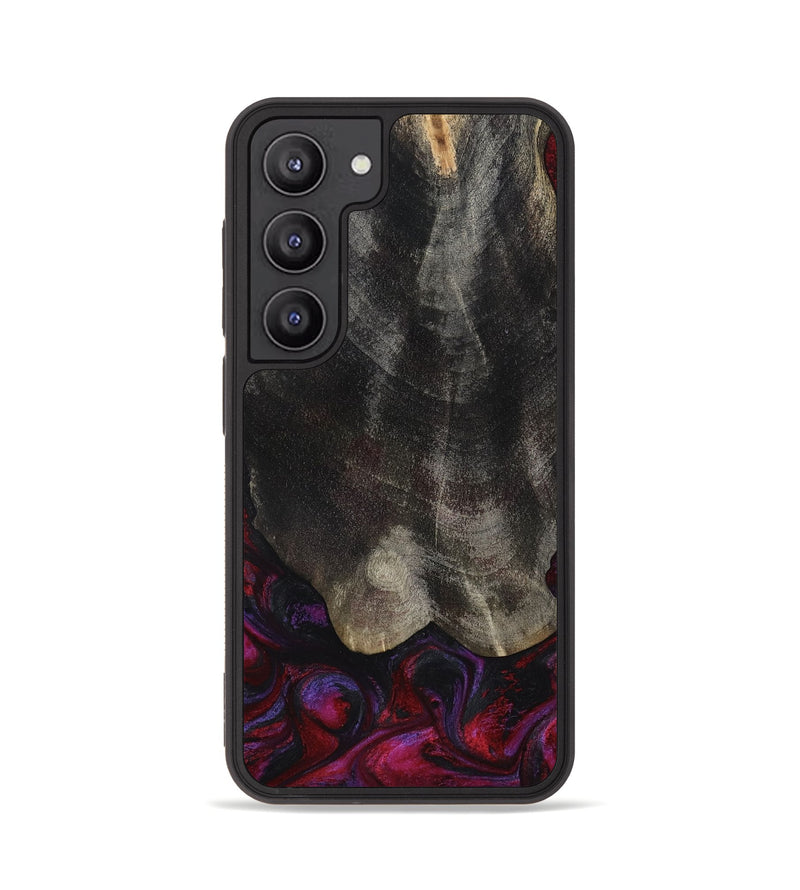 Galaxy S23 Wood Phone Case - Nova (Red, 787437)