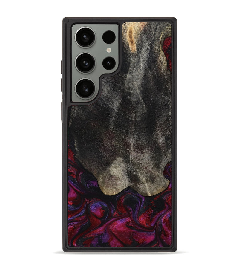 Galaxy S23 Ultra Wood Phone Case - Nova (Red, 787437)