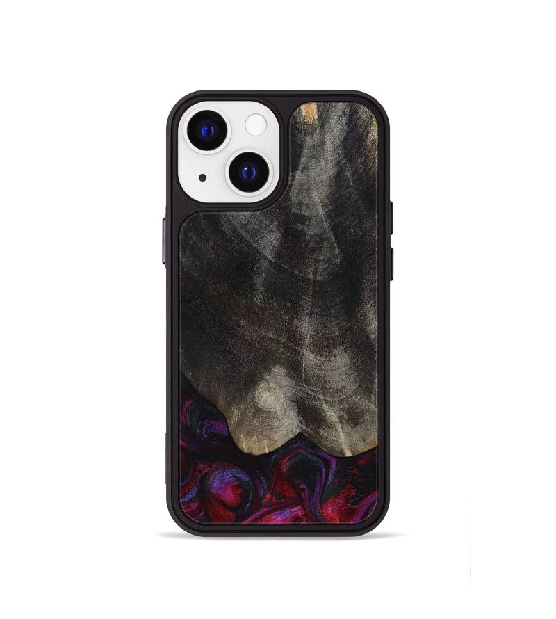 iPhone 13 mini Wood Phone Case - Nova (Red, 787437)