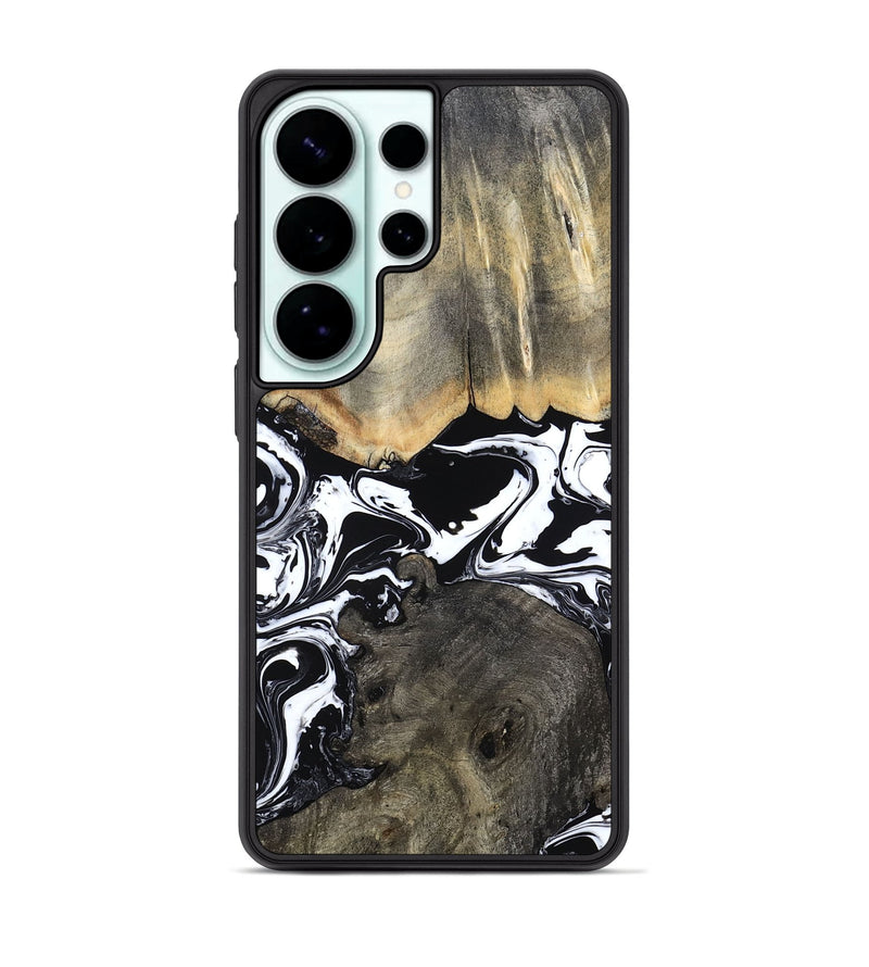 Galaxy S26 Ultra Wood Phone Case - Ishaan (Black & White, 787446)