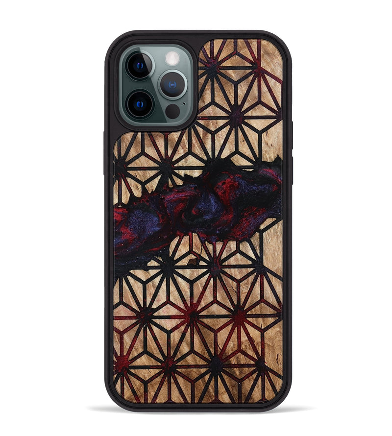 iPhone 12 Pro Max Wood Phone Case - Merrill (Pattern, 787475)