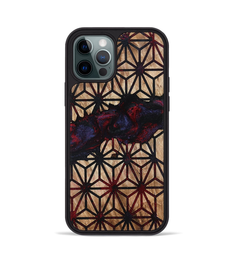 iPhone 12 Pro Wood Phone Case - Merrill (Pattern, 787475)