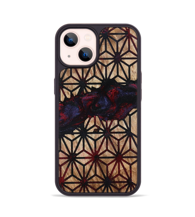 iPhone 14 Wood Phone Case - Merrill (Pattern, 787475)