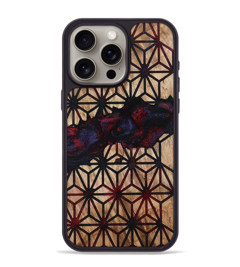 iPhone 15 Pro Max Wood Phone Case - Merrill (Pattern, 787475)