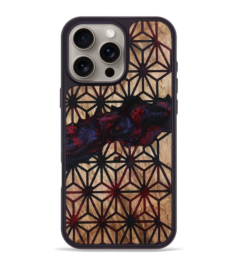 iPhone 16 Pro Max Wood Phone Case - Merrill (Pattern, 787475)