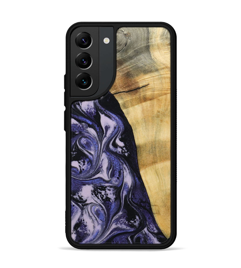 Galaxy S22 Plus Wood Phone Case - Alisha (Purple, 787480)