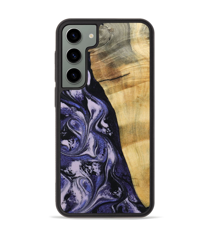 Galaxy S23 Plus Wood Phone Case - Alisha (Purple, 787480)