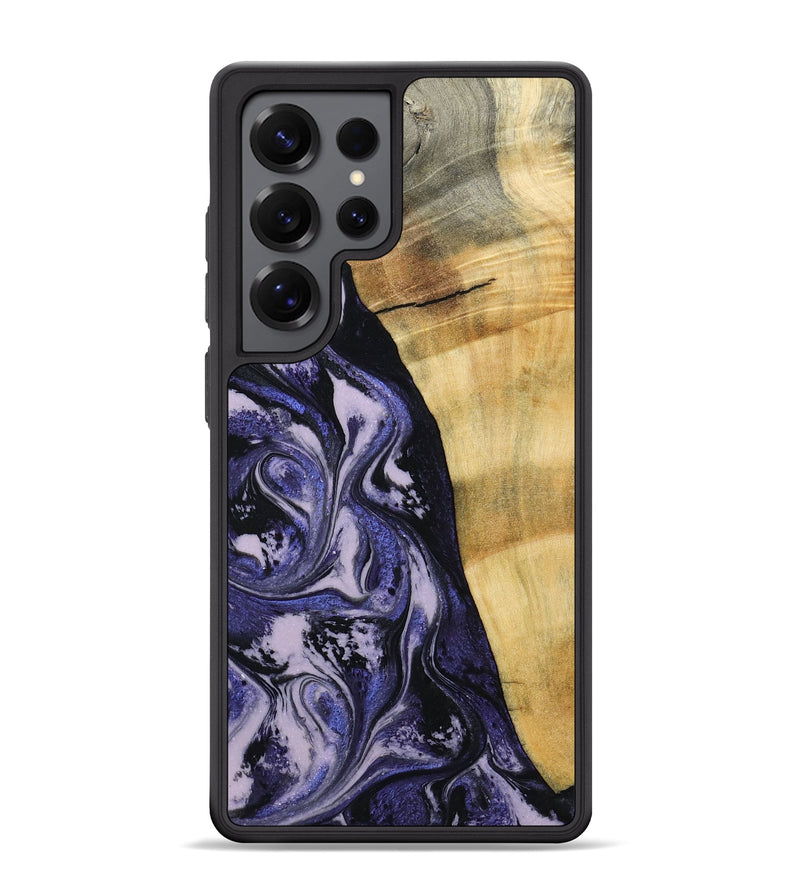Galaxy S25 Ultra Wood Phone Case - Alisha (Purple, 787480)