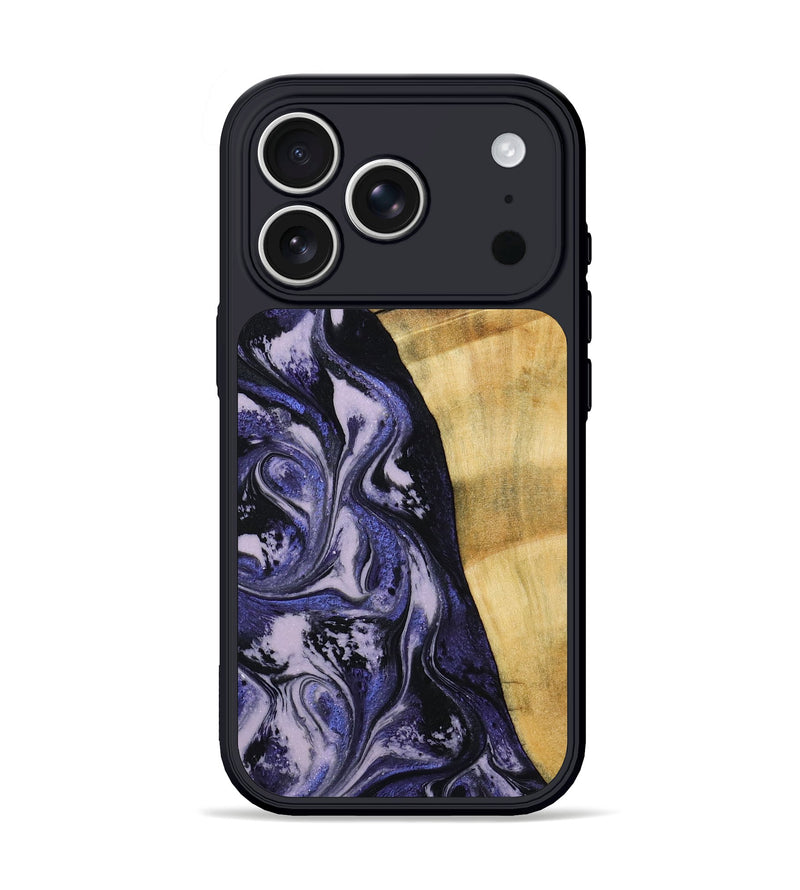 iPhone 17 Pro Wood Phone Case - Alisha (Purple, 787480)