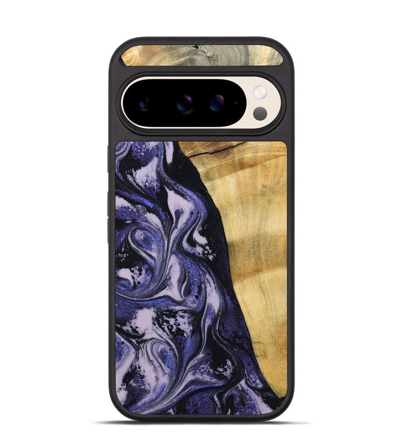 Pixel 10 Wood Phone Case - Alisha (Purple, 787480)