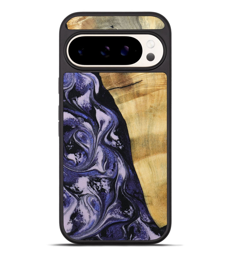 Pixel 9 Pro XL Wood Phone Case - Alisha (Purple, 787480)