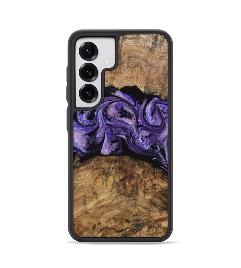 Galaxy S25 Wood Phone Case - Keely (Purple, 787485)