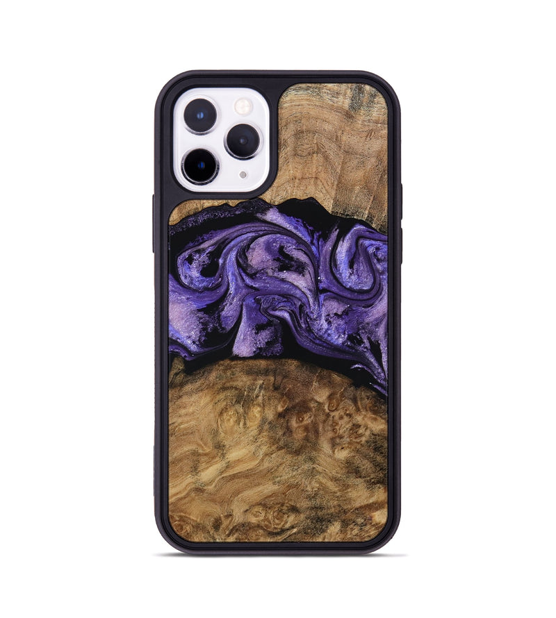iPhone 11 Pro Wood Phone Case - Keely (Purple, 787485)