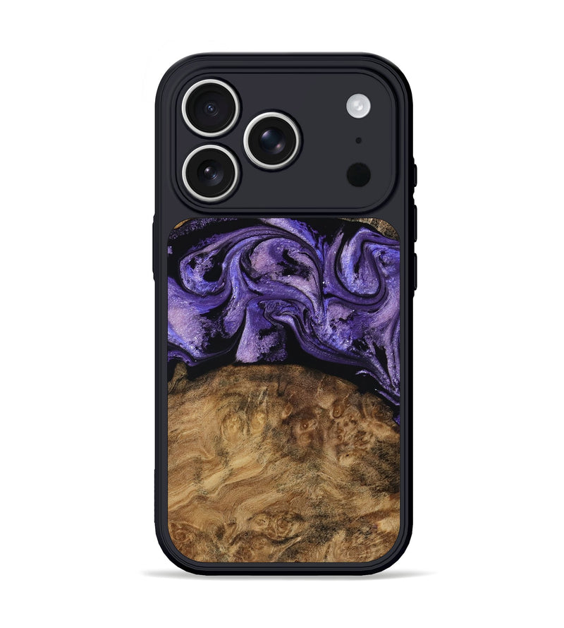 iPhone 17 Pro Wood Phone Case - Keely (Purple, 787485)