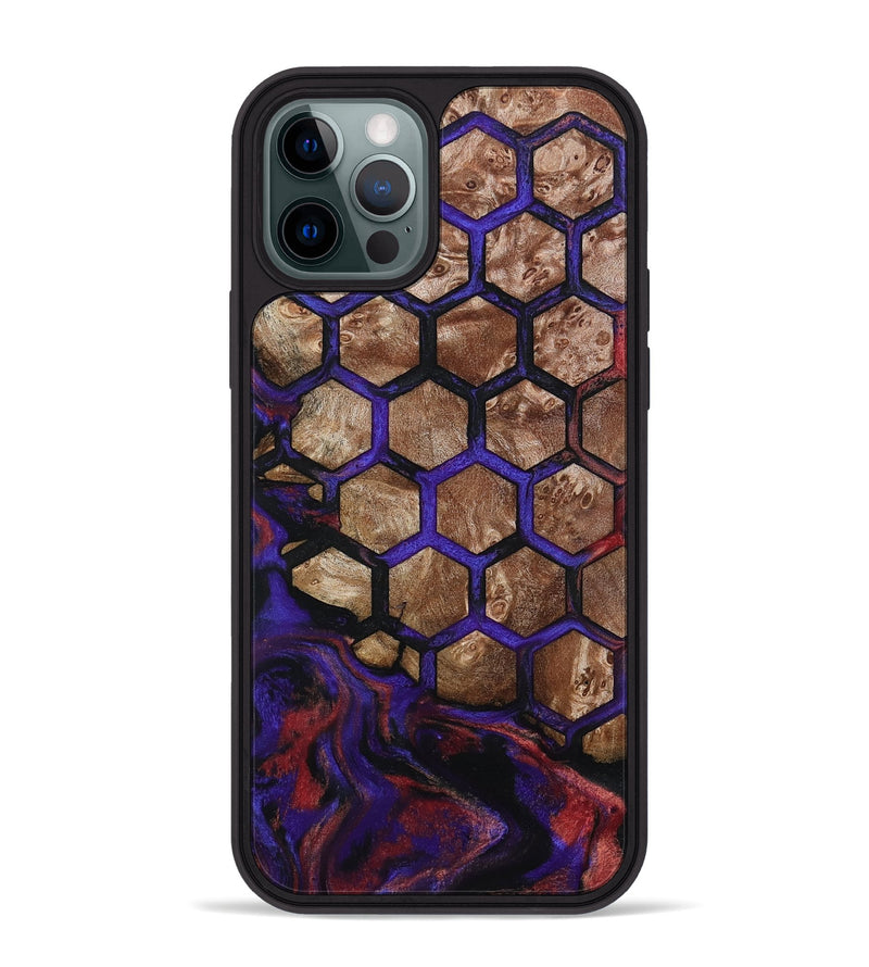 iPhone 12 Pro Max Wood Phone Case - Hans (Pattern, 787500)