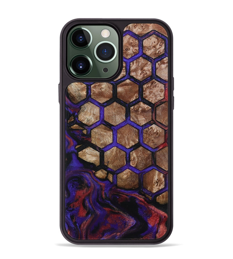 iPhone 13 Pro Max Wood Phone Case - Hans (Pattern, 787500)