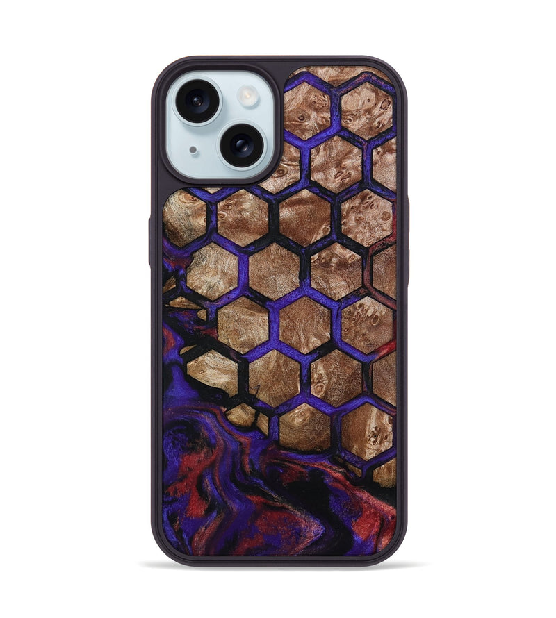 iPhone 15 Wood Phone Case - Hans (Pattern, 787500)