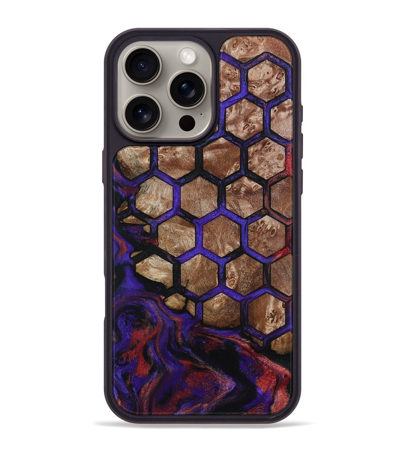 iPhone 16 Pro Max Wood Phone Case - Hans (Pattern, 787500)
