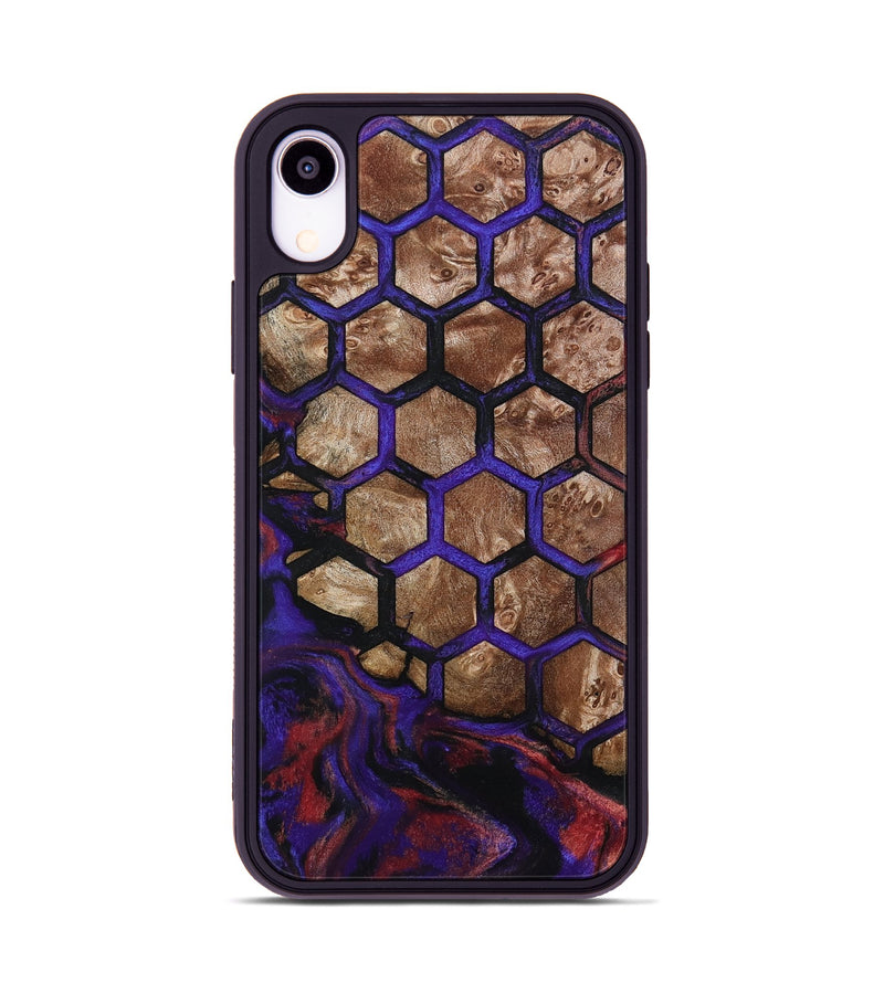 iPhone Xr Wood Phone Case - Hans (Pattern, 787500)