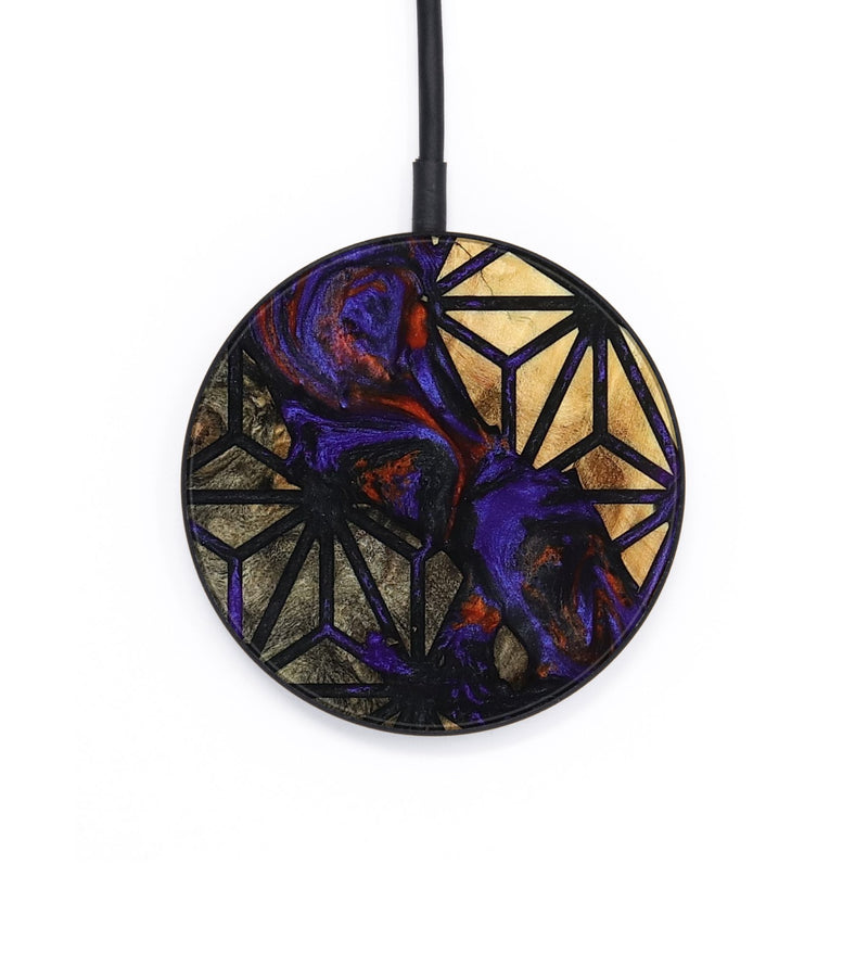Circle Wood Wireless Charger - Titan (Pattern, 787503)