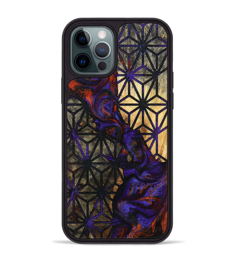 iPhone 12 Pro Max Wood Phone Case - Titan (Pattern, 787503)