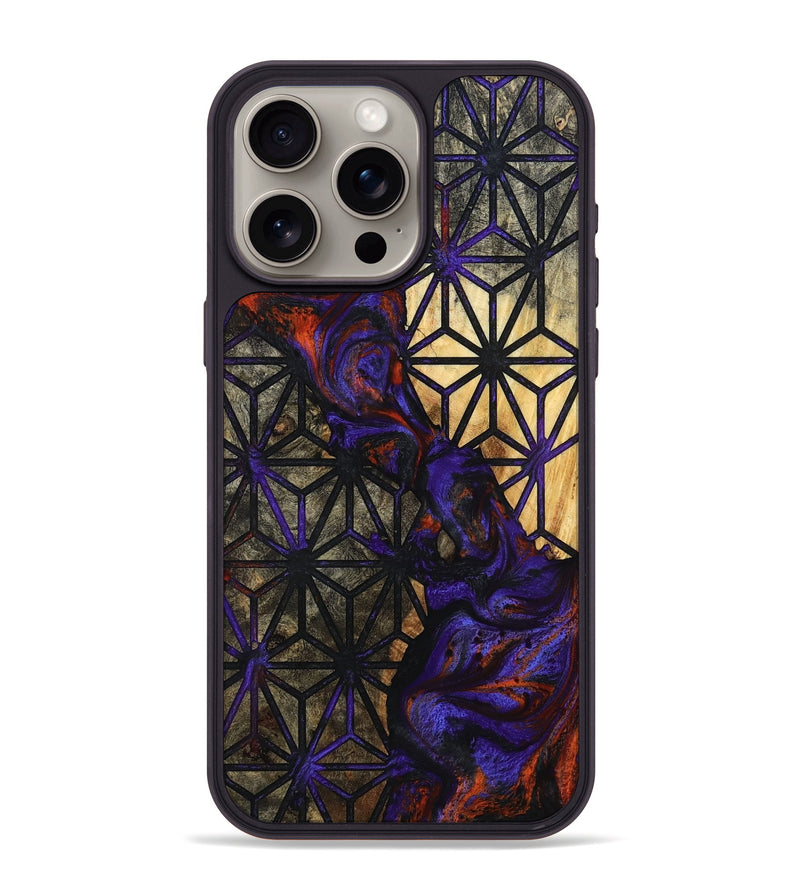 iPhone 15 Pro Max Wood Phone Case - Titan (Pattern, 787503)