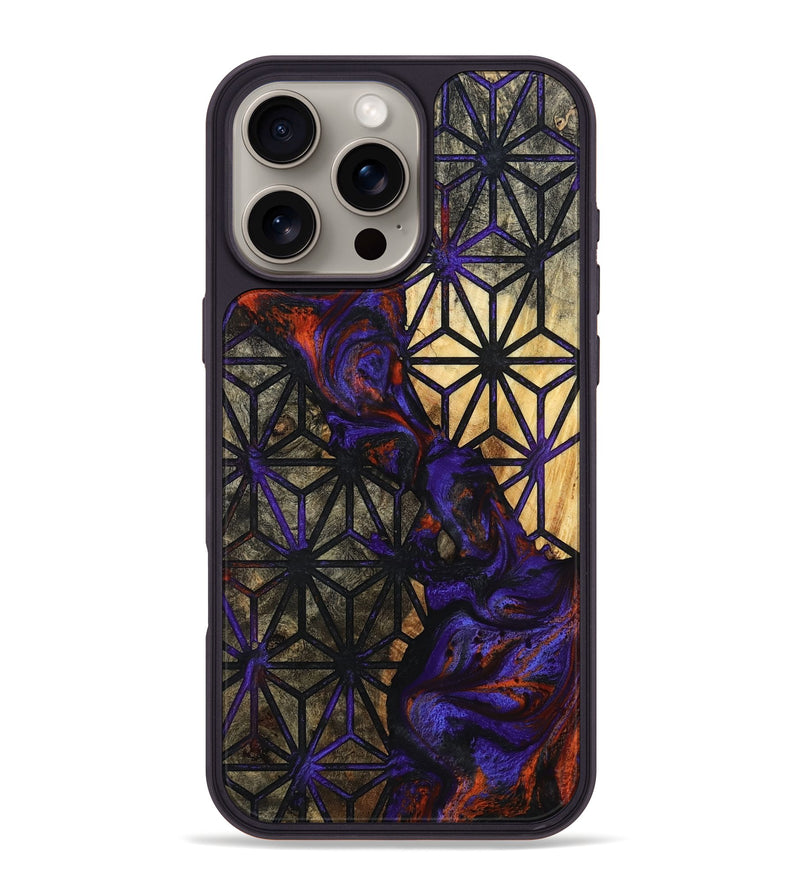 iPhone 16 Pro Max Wood Phone Case - Titan (Pattern, 787503)