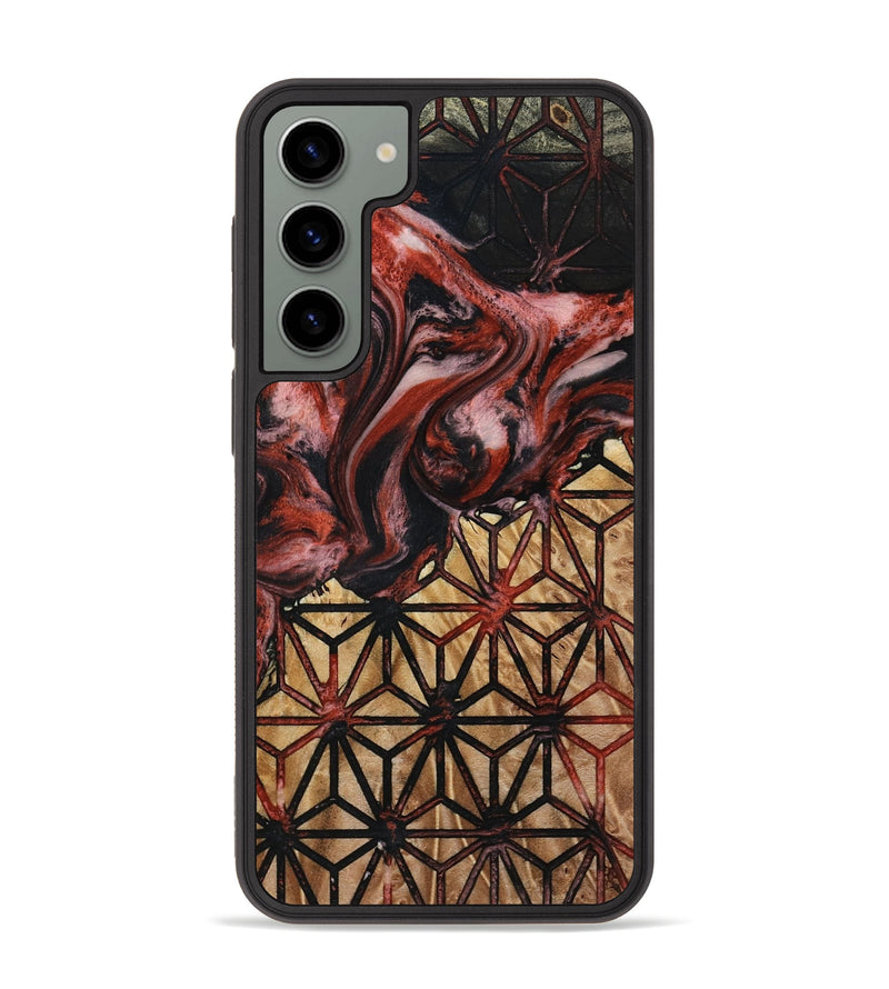 Galaxy S23 Plus Wood Phone Case - Stetson (Pattern, 787532)