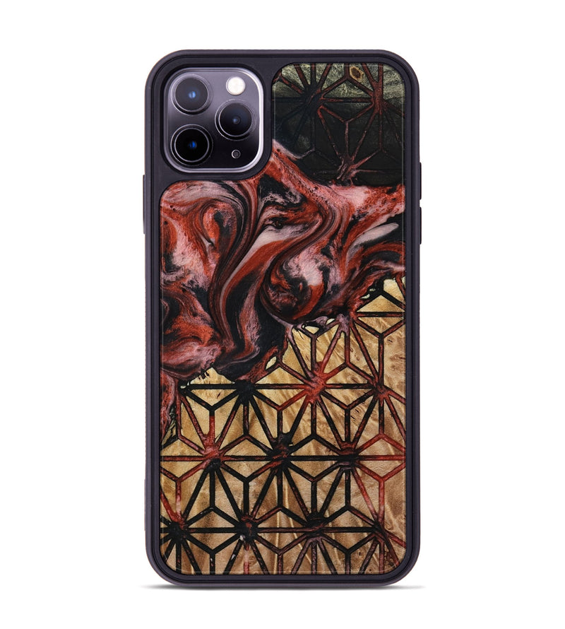 iPhone 11 Pro Max Wood Phone Case - Stetson (Pattern, 787532)