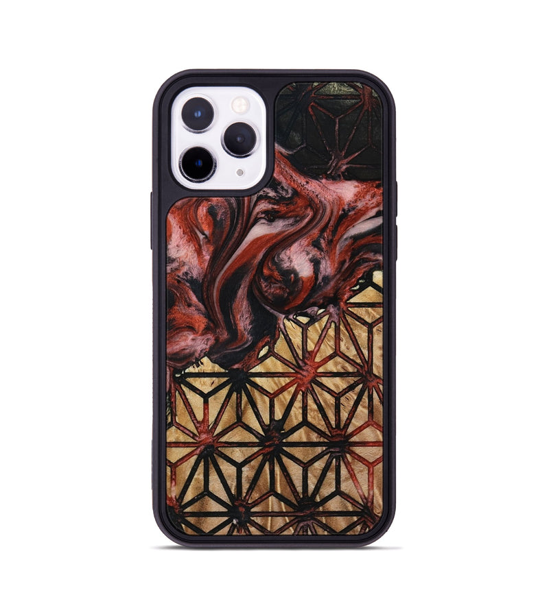 iPhone 11 Pro Wood Phone Case - Stetson (Pattern, 787532)