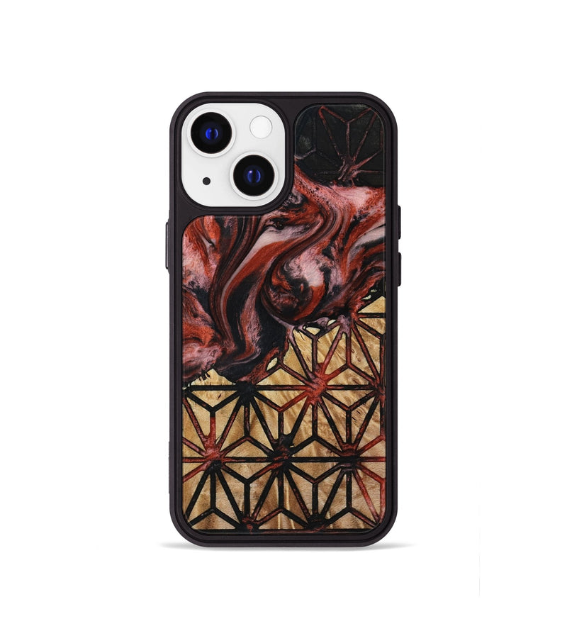 iPhone 13 mini Wood Phone Case - Stetson (Pattern, 787532)