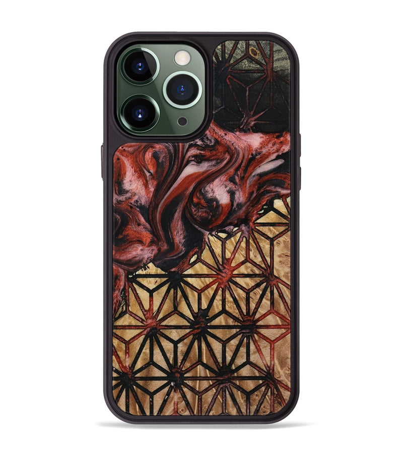 iPhone 13 Pro Max Wood Phone Case - Stetson (Pattern, 787532)