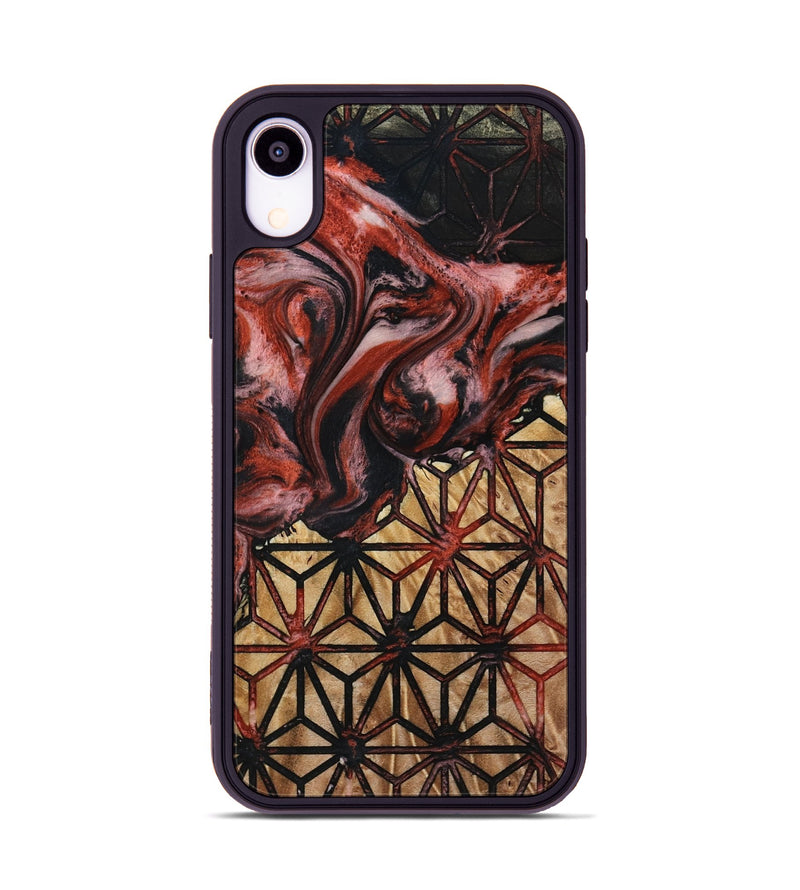iPhone Xr Wood Phone Case - Stetson (Pattern, 787532)