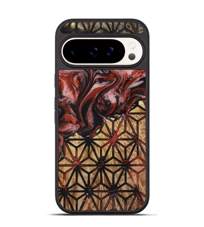 Pixel 9 Wood Phone Case - Stetson (Pattern, 787532)