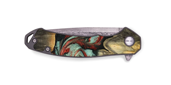 EDC Wood Pocket Knife - Denver (Red, 787611)
