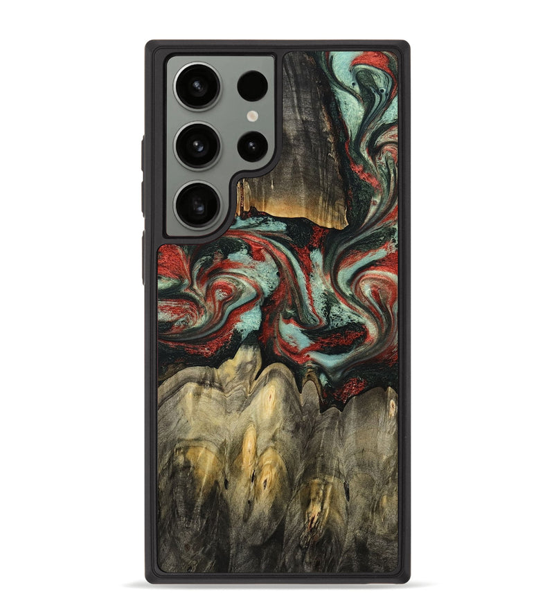 Galaxy S23 Ultra Wood Phone Case - Denver (Red, 787611)