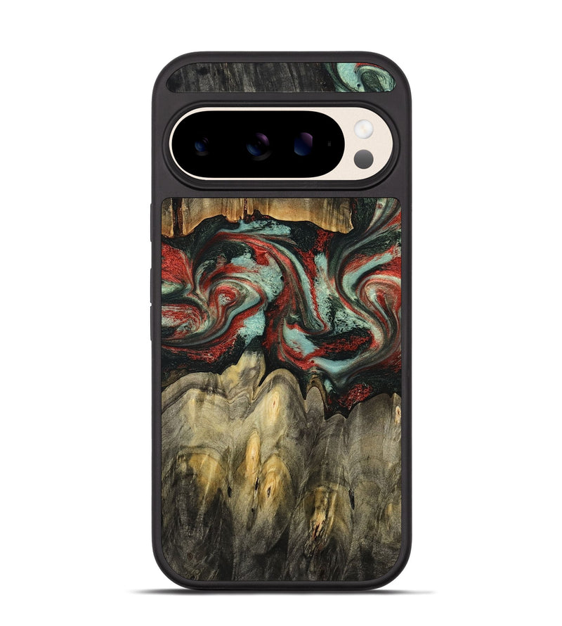 Pixel 10 Wood Phone Case - Denver (Red, 787611)